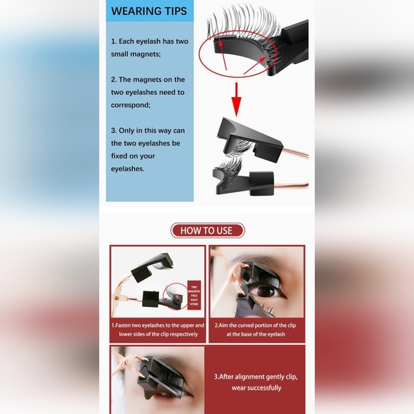 💋New in Package Magnetic Lashes - Picture 12 of 12